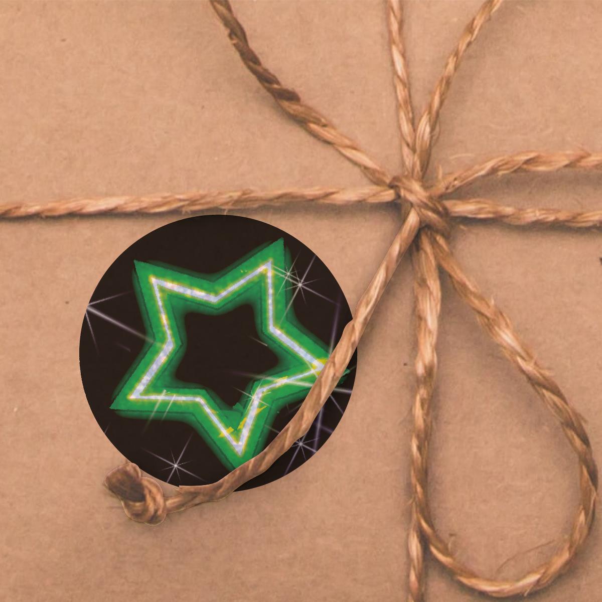 96 Sparkle Neon Stars Stickers 30mm + 60 Free Sparkle Smiles Reward Stickers for Teachers, Parents and Schools