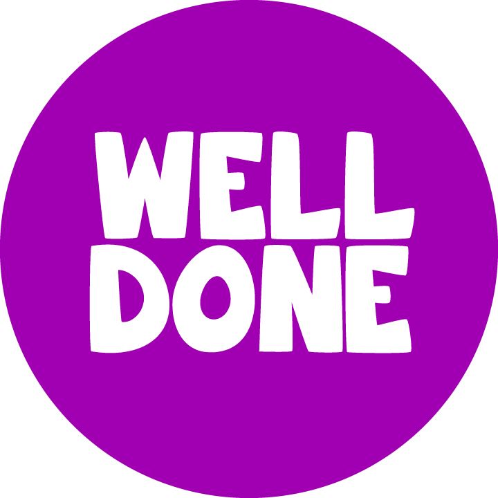 900 Colourful Mini Well Done Dots 10mm Glossy Teacher Reward Stickers Spot Stickers Journal Stickers