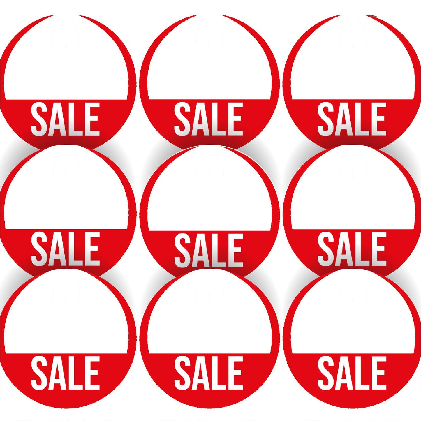 144 SALE 30mm Glossy Stickers Product Gift Packaging Seal Labels