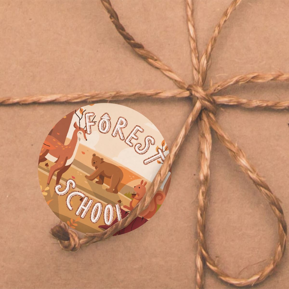 144 Forest School Adventure Camping Stickers - 30mm - Glossy Reward Stickers