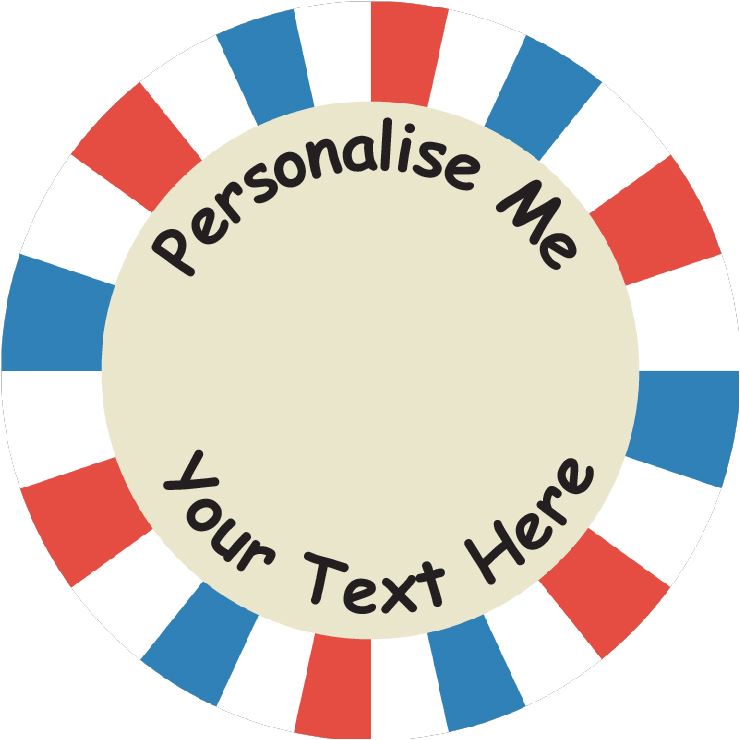 144 Personalised Rock Candy 30mm Reward Stickers for School Teachers, Parents and Nursery