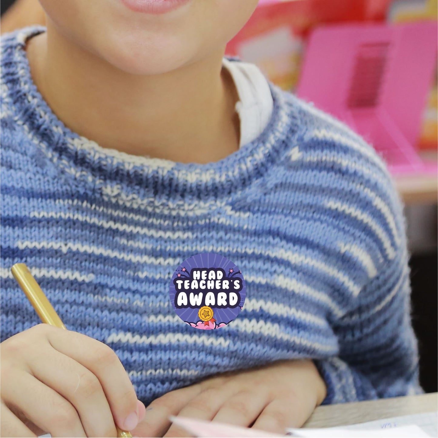 144 Head Teachers Award 30mm Reward Stickers for Teachers, Parents and Schools