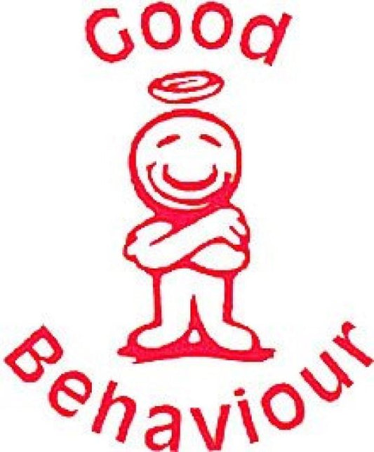Good Behaviour - Self inking teacher reward xstamper xclamations stamp