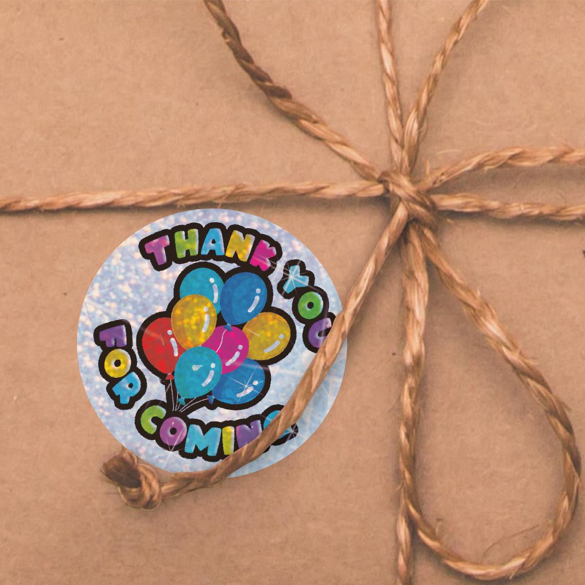 96 Sparkle Party Birthday Stickers 30mm + 60 Free Sparkle Smiles Reward Stickers for Teachers, Parents and Schools