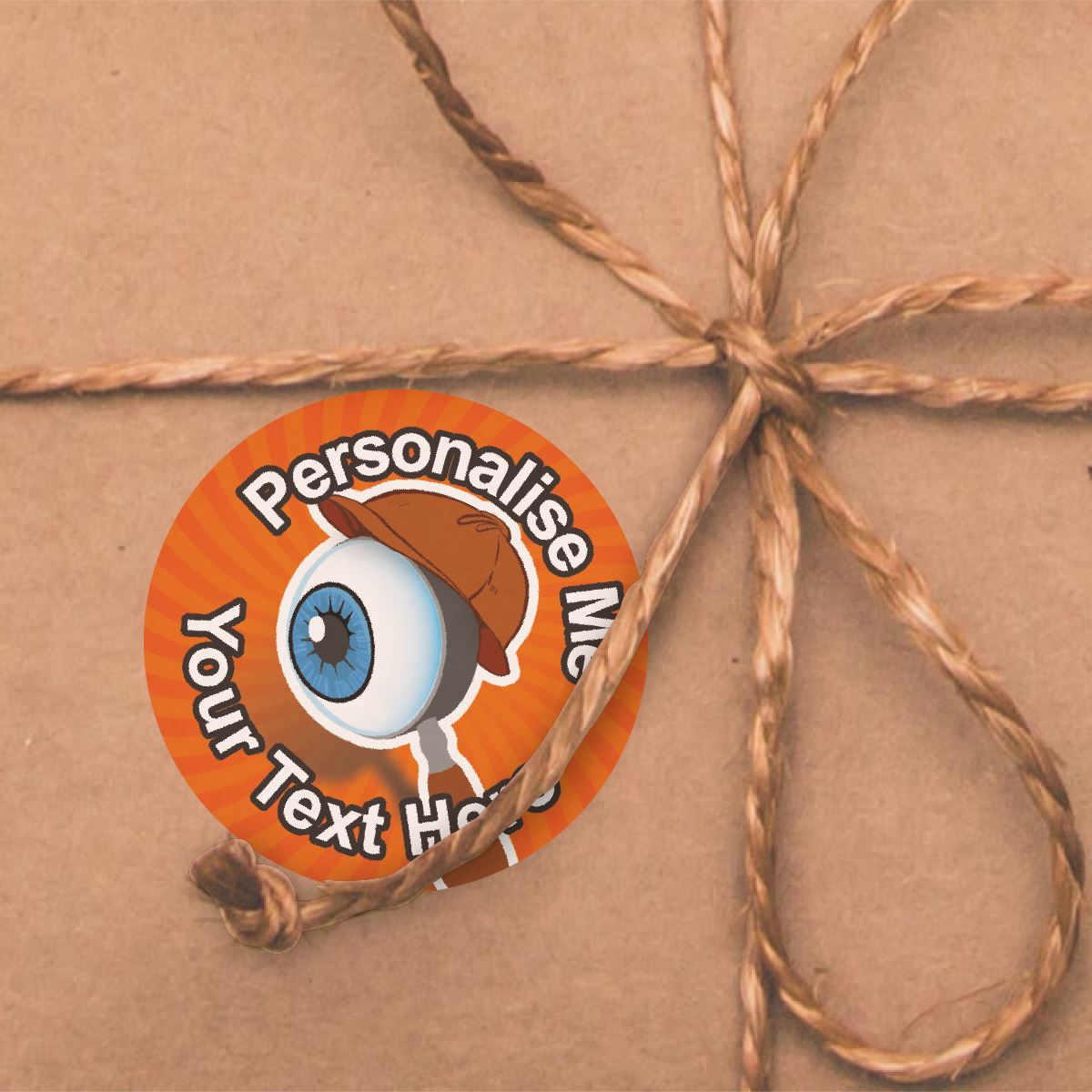 144 Spy Glass Personalised 30mm Reward Stickers for School Teachers, Parents and Nursery