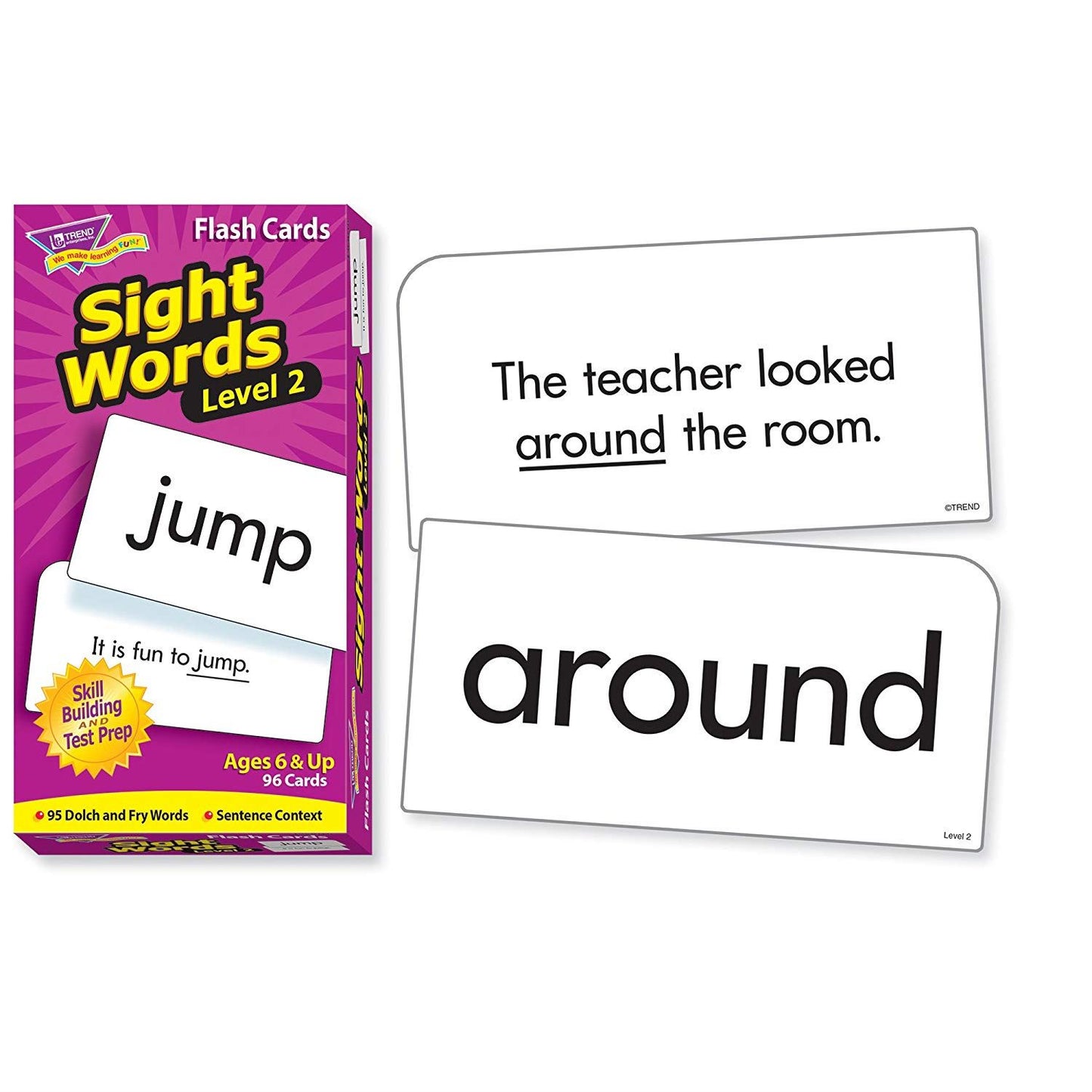 Sight Words-Level 2 Skill Drill Educational Flash Cards