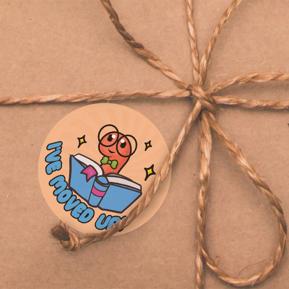 144 I've moved up - Reading  progress 30mm Reward Stickers for School Teachers, Parents and Nursery