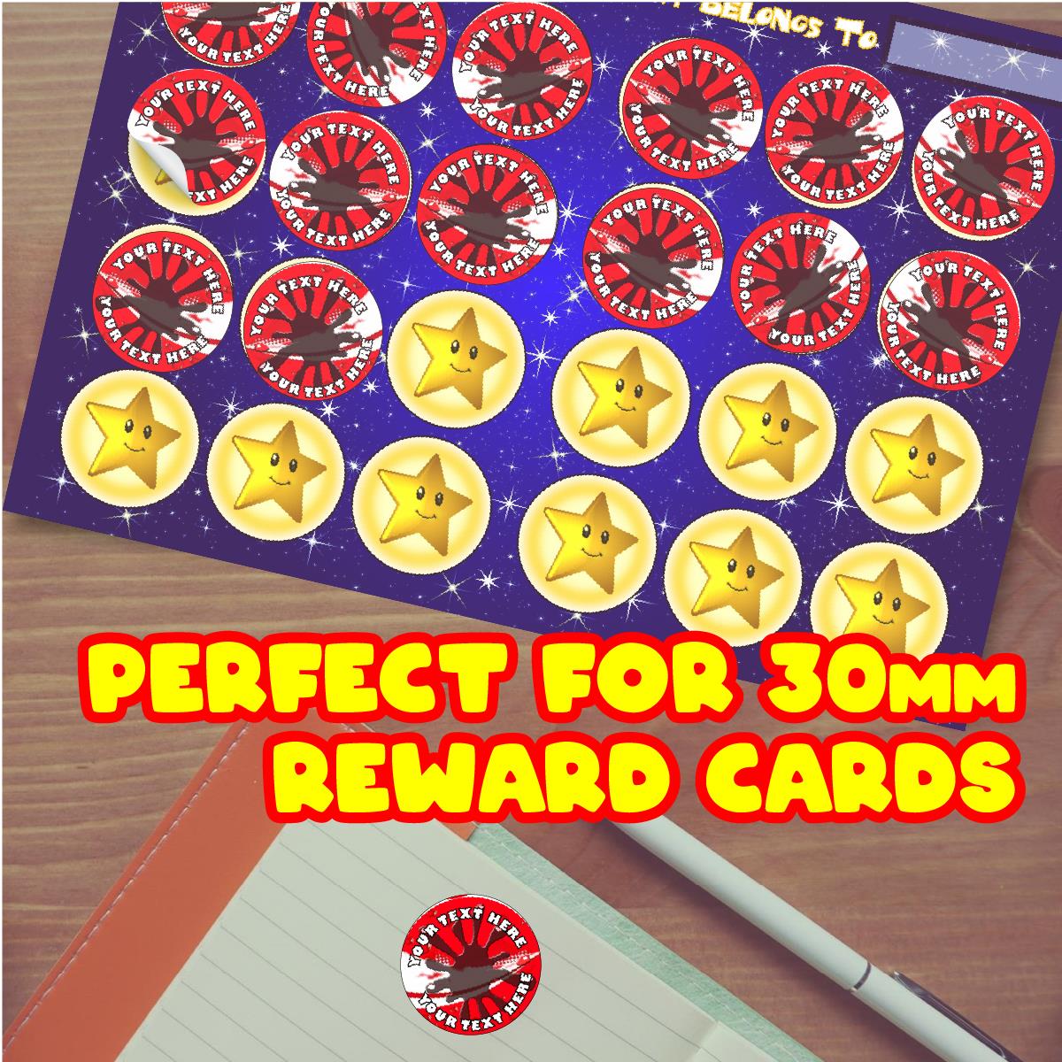 120 Cola Burst Cola Scented Personalised Stickers - Personalised 30mm Scented Stickers - For Teachers Nursery Parents