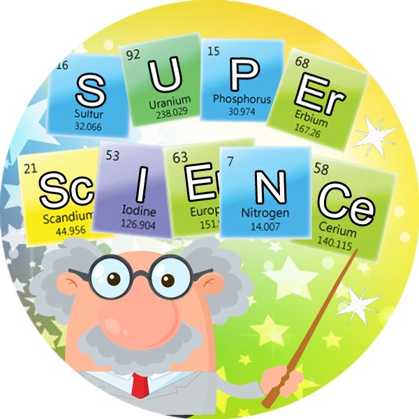 144 Super Science 30mm Reward Stickers for Teachers, Parents and Party Bags