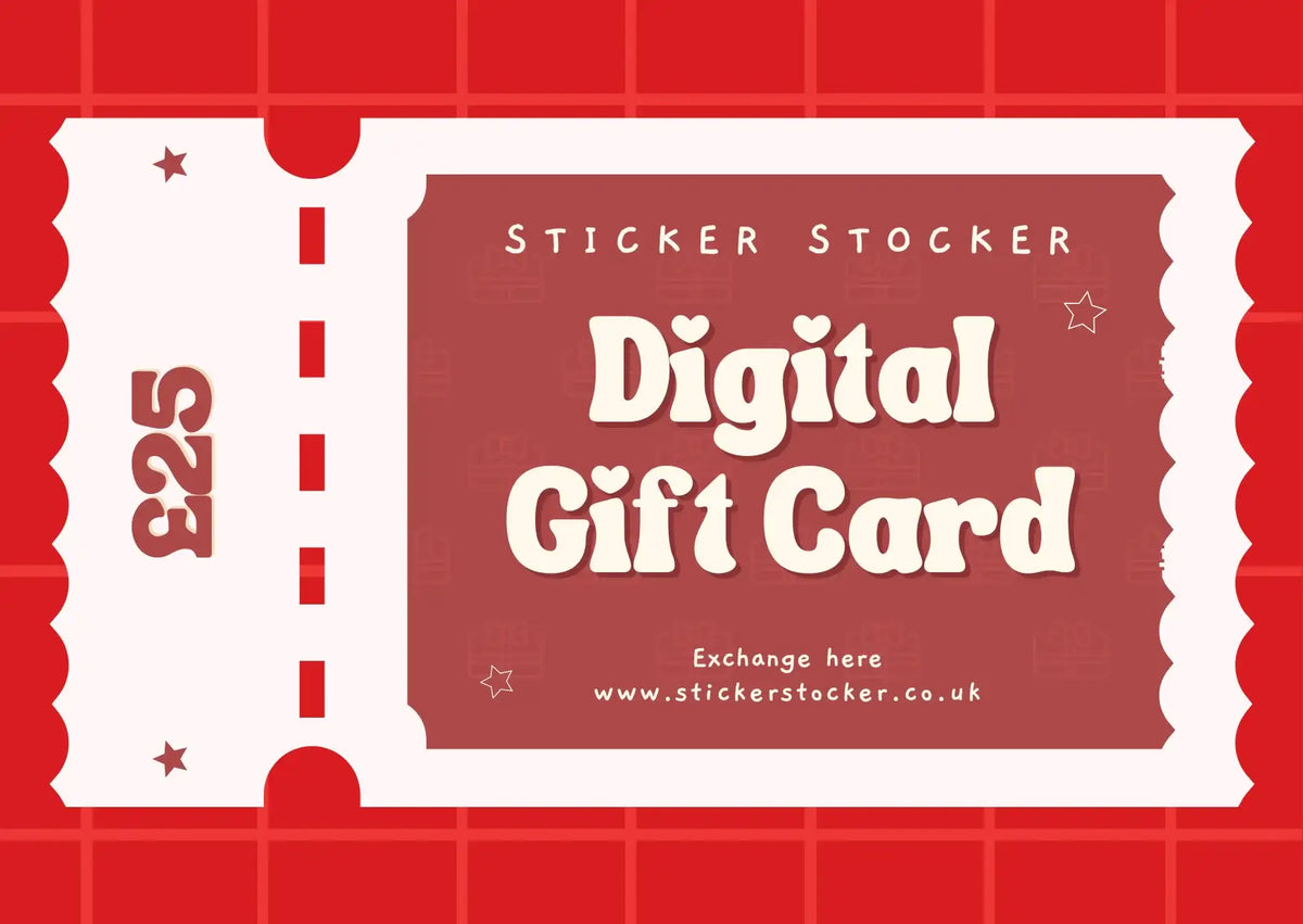 Sticker Stocker Digital Gift Card – Sticker Stocker