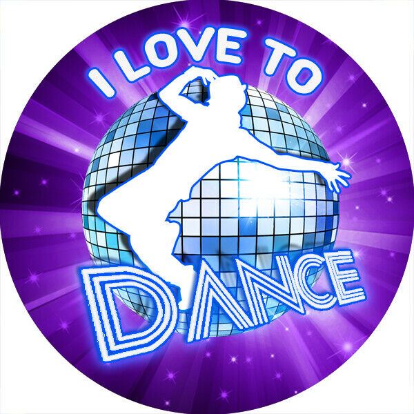 144 I Love to Dance 30mm Reward Stickers for Teachers, Parents and Party Bags