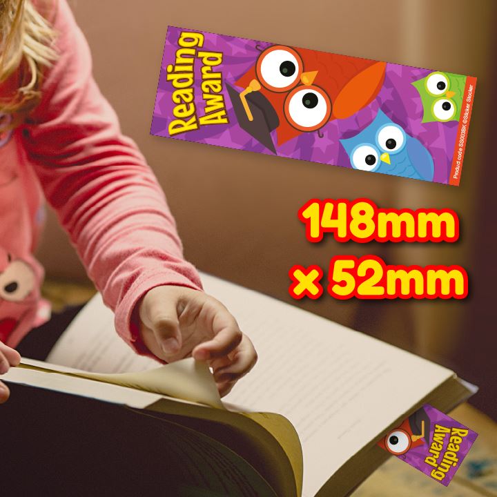30 Reading Owls Classroom Reading Reward Bookmarks Ideal for School Teachers