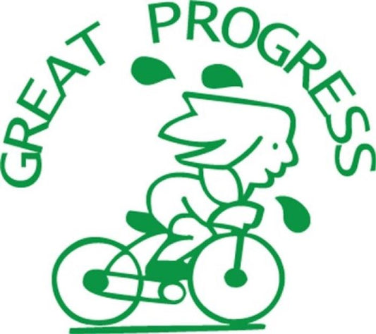 Great Progress - Self inking teacher reward xstamper xclamations stamp