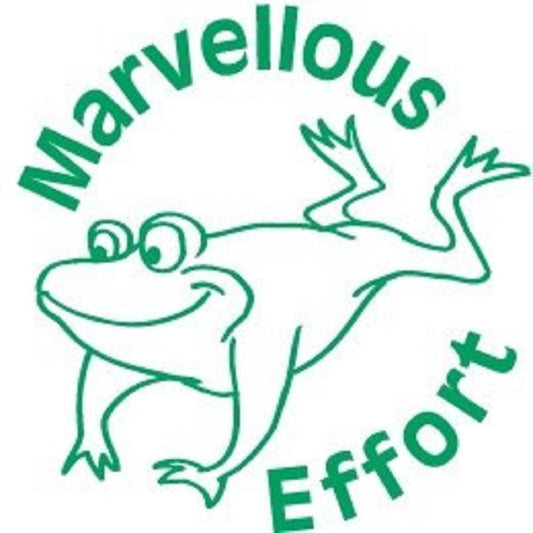Marvellous Effort - Self inking teacher reward xstamper xclamations stamp