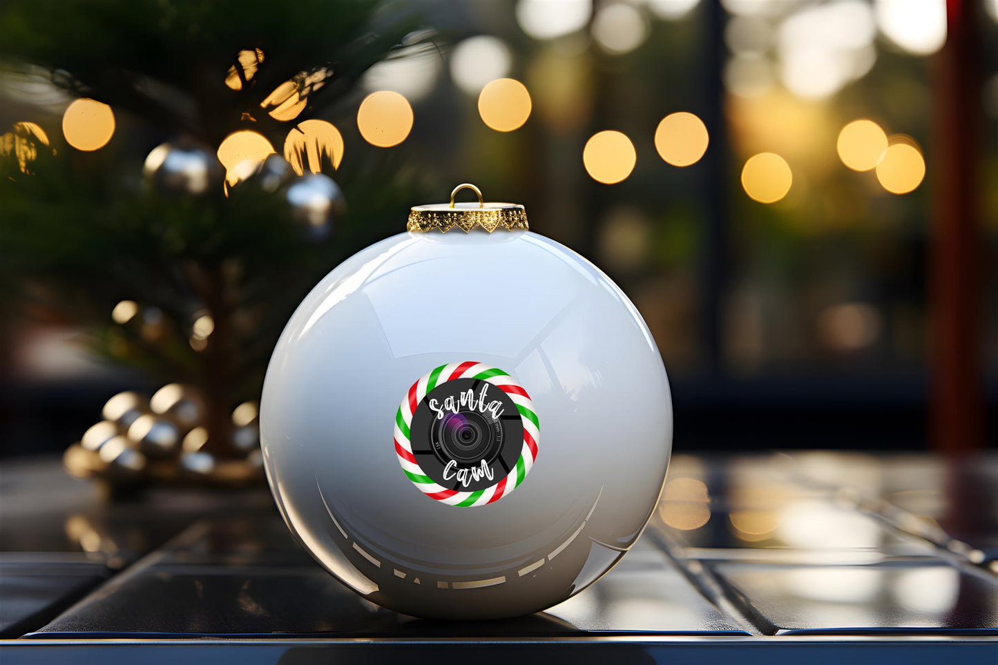 144 Santa Cam 30mm Reward Stickers for School Teachers, Parents and Nursery + 90 Free 10mm Santa's