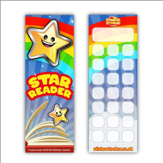 30 Star Reader Classroom Reading Reward Bookmarks Ideal For School Teachers