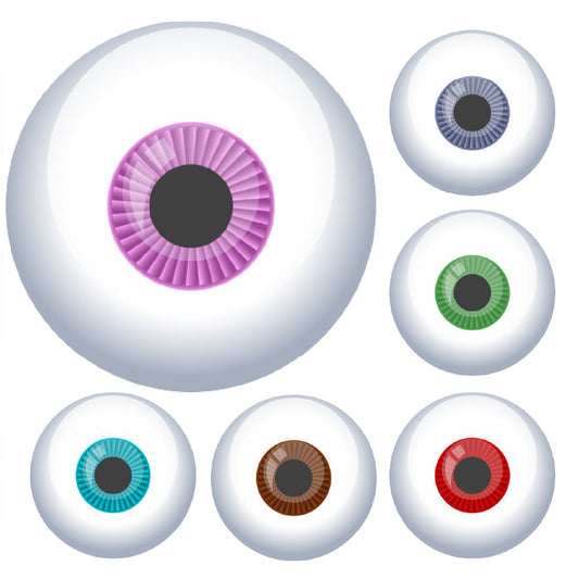 900 Mini Eyes 10mm Eyeball Spot Stickers for Teachers and Planners
