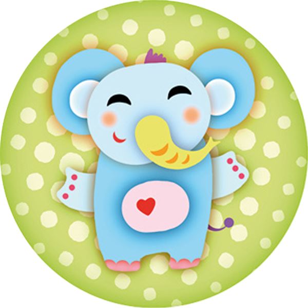 144 Wild about Animals 30mm Reward Stickers for Teachers, Parents, Party Bags