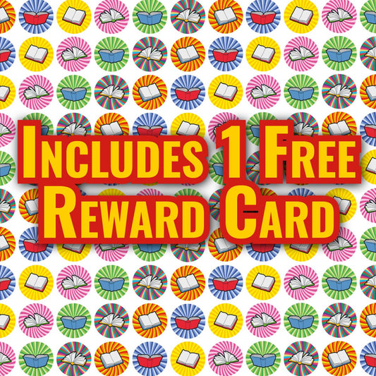 900 Mini Reading Award Book Dot 10mm Spot Reward Stickers for Teachers and Planner Charts