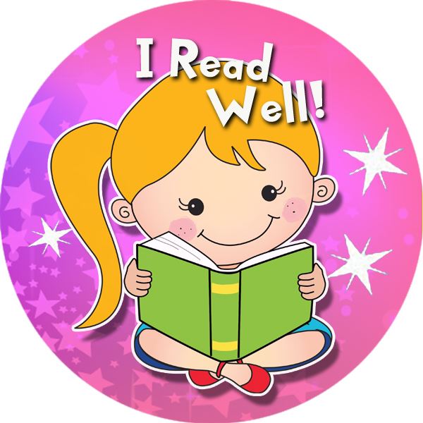 144 Reading Awards 30mm Reward Stickers for School Teachers, Parents and Nursery