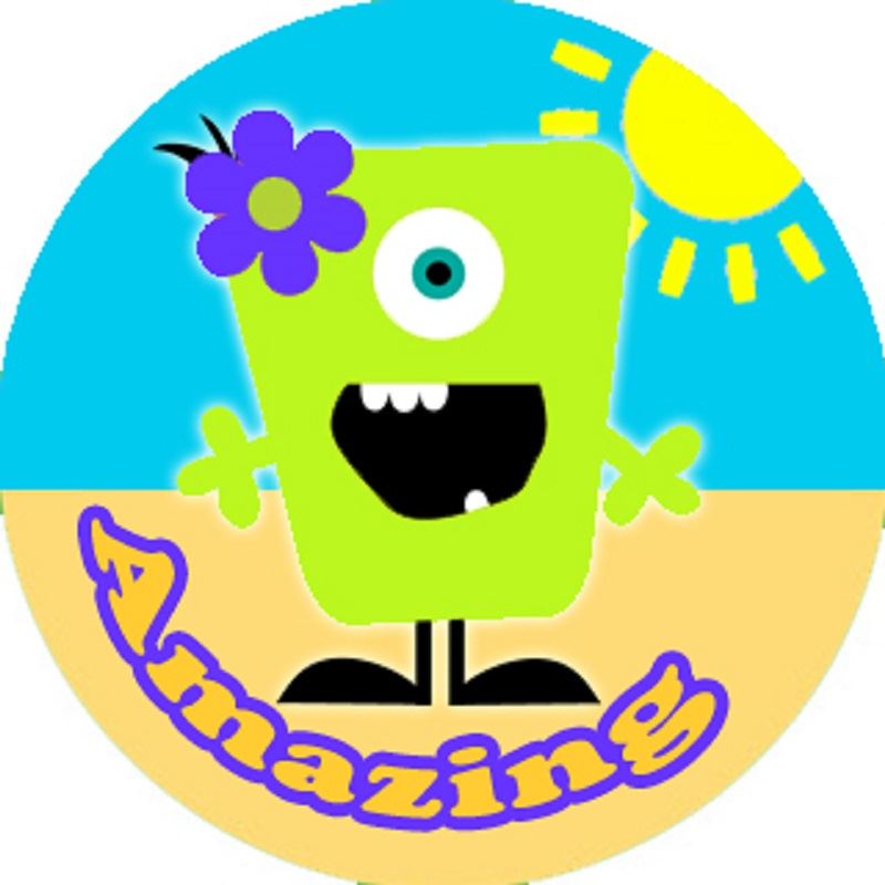 144 Monster Flowers Praise Words 30mm Children's Reward Stickers for Teachers or Parents