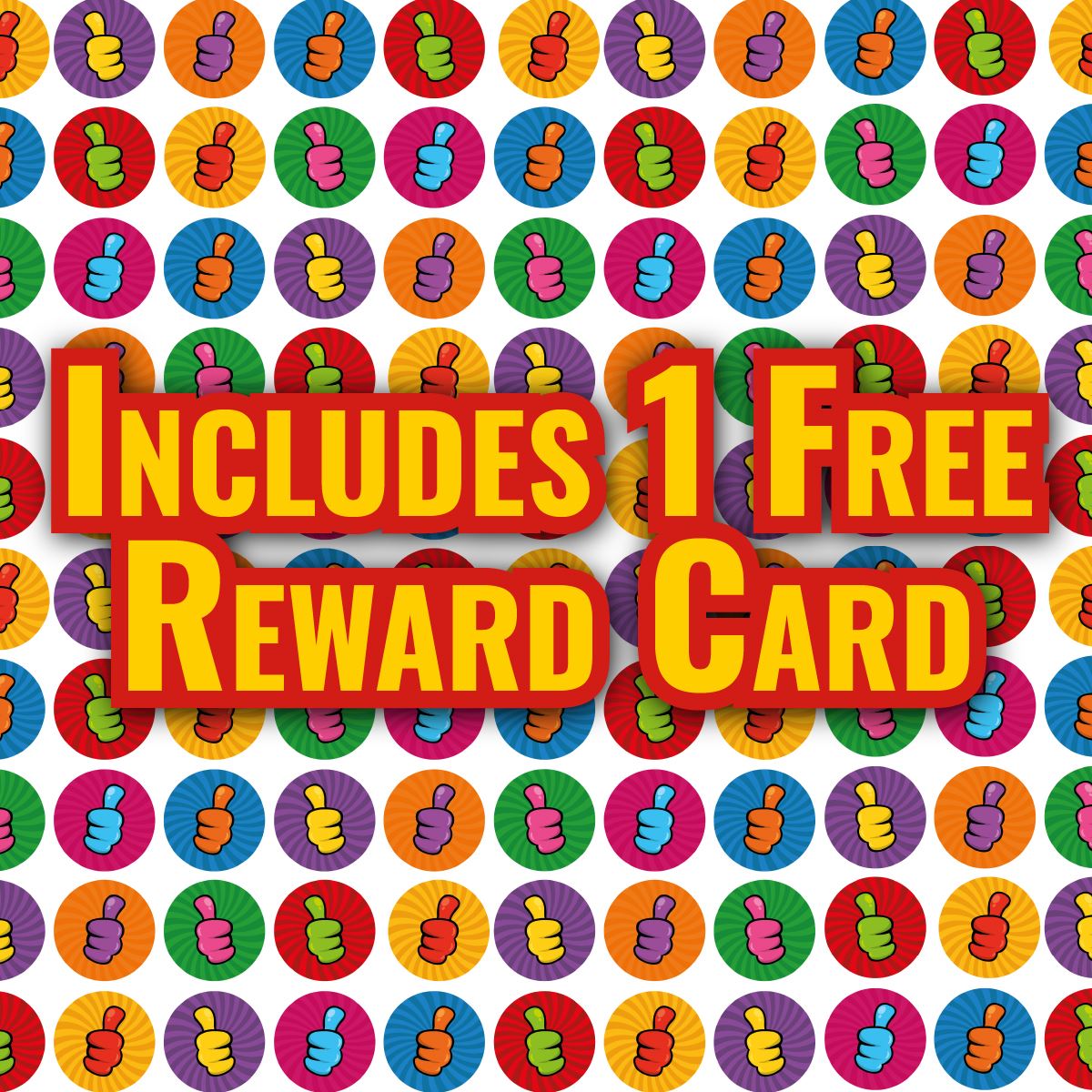 900 Colourful Mini Thumbs Up Dots 10mm Glossy Teacher Reward Stickers Spot Stickers Journal Stickers