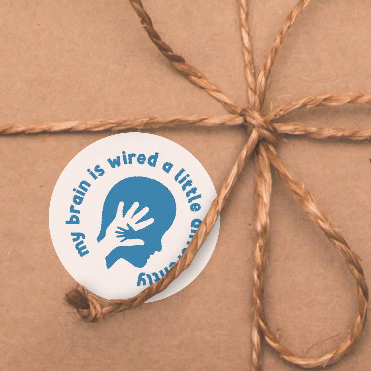 144 Dyslexia Awareness 30mm Reward Stickers for School Teachers, Parents and Nursery