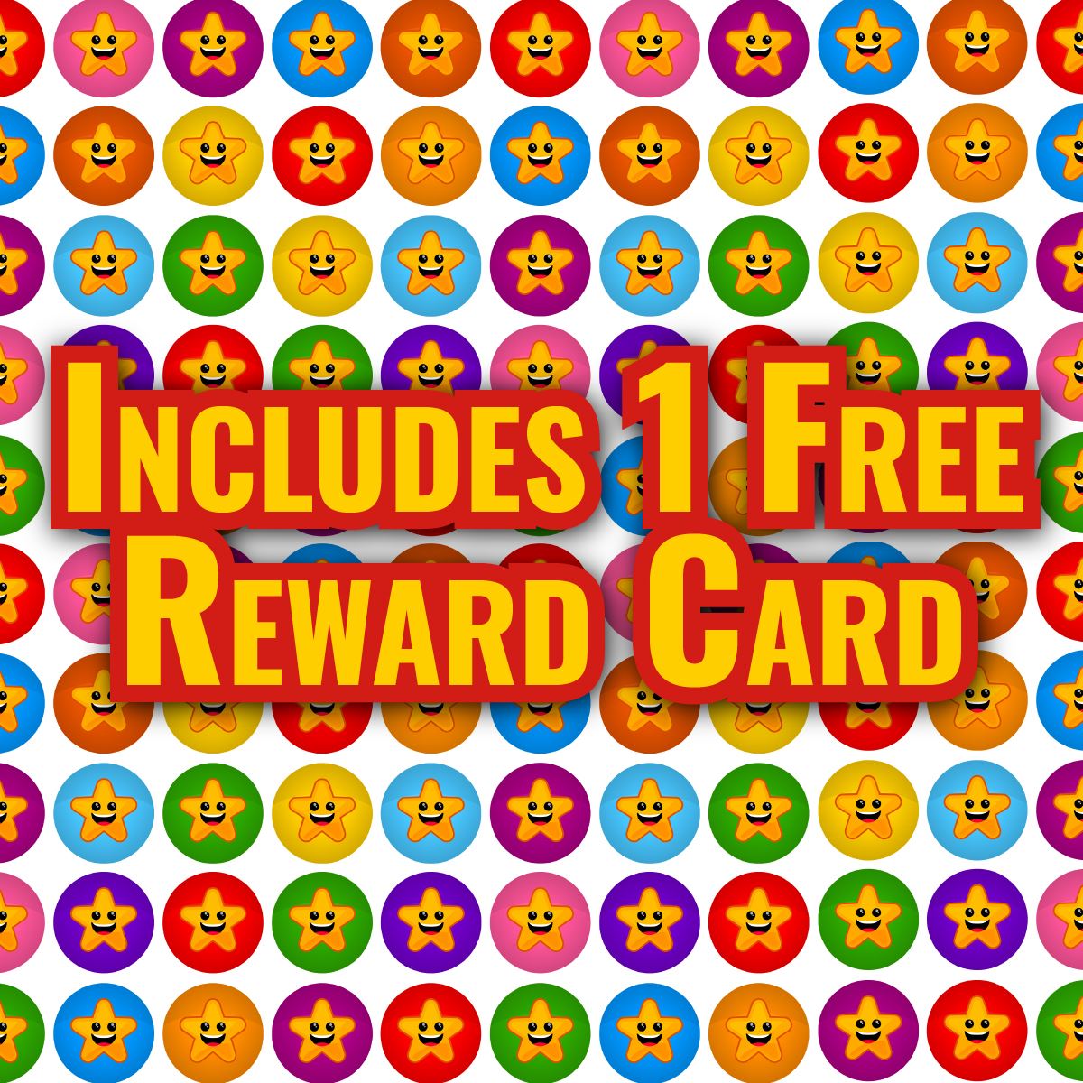 900 Colourful Mini Smiling Stars Dots 10mm Glossy Spot Stickers - Journal Tracker Stickers