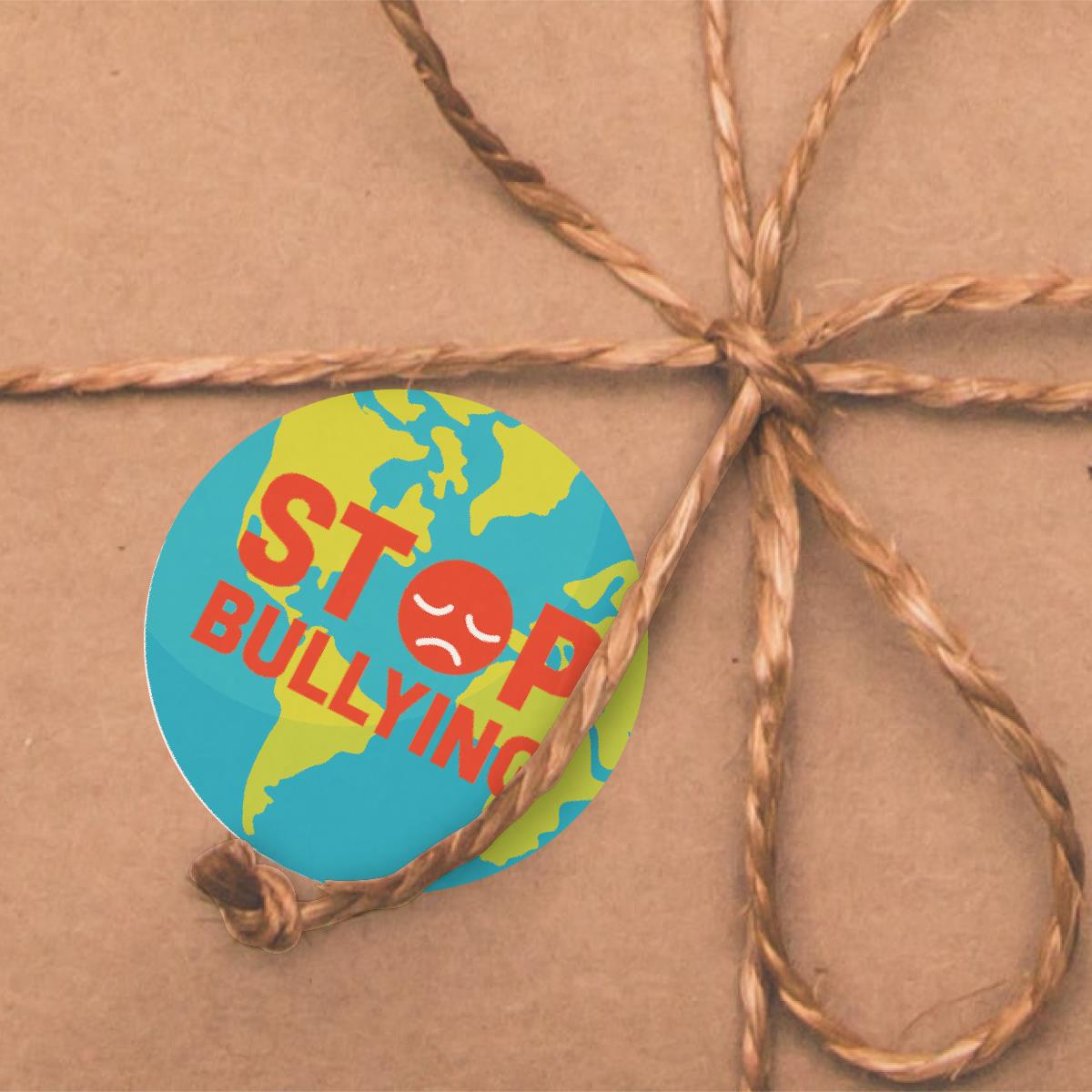 144 Anti-Bullying Awareness Award 30mm Reward Stickers for School, Parents, Teachers