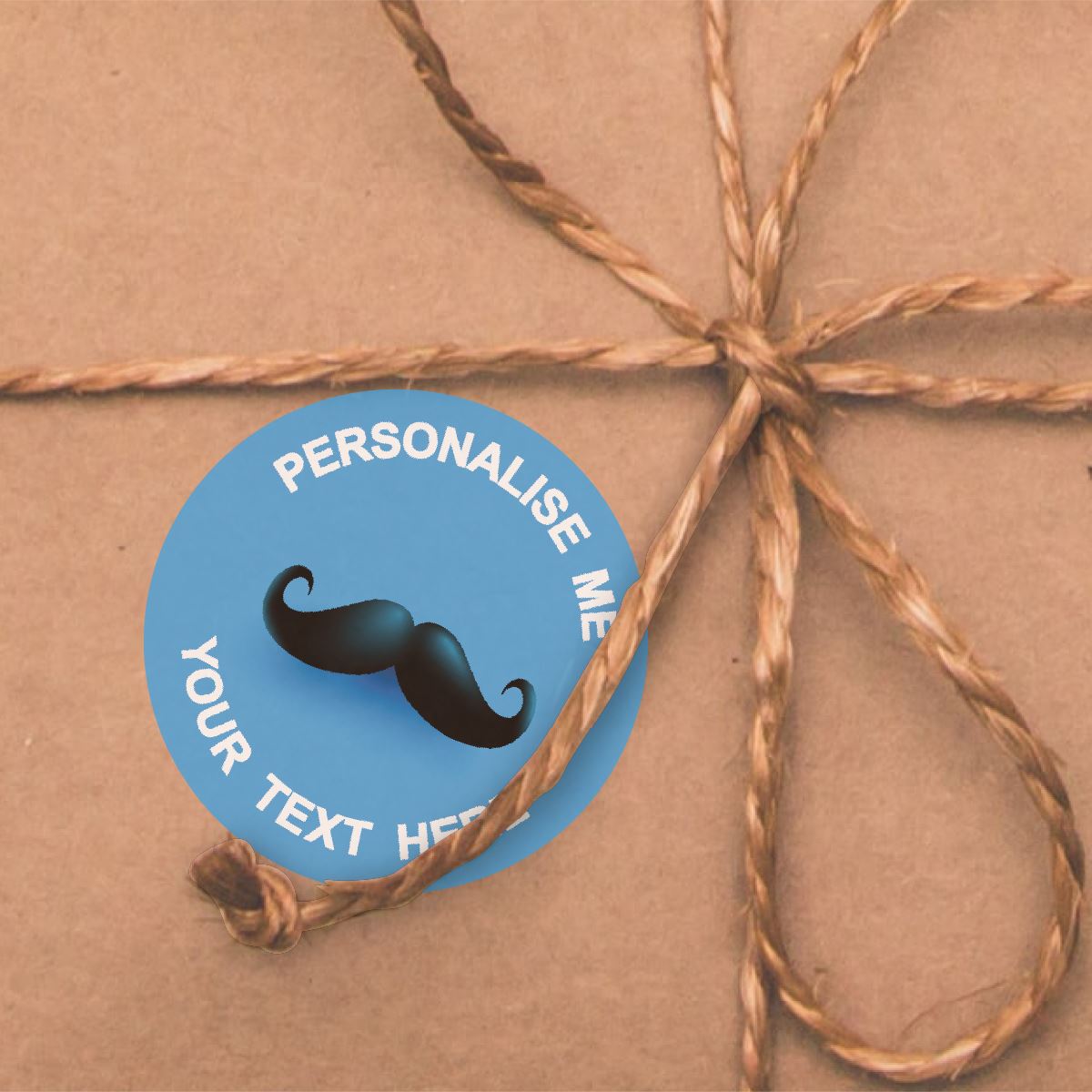 144 Blue Presents Personalised 30mm Reward Stickers for School Teachers