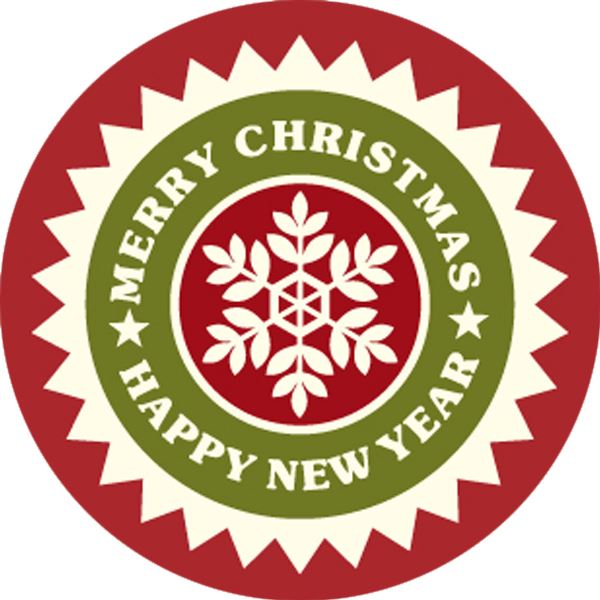 144 Christmas Tidings 30mm Children's Xmas Reward Stickers for Teachers or Parents