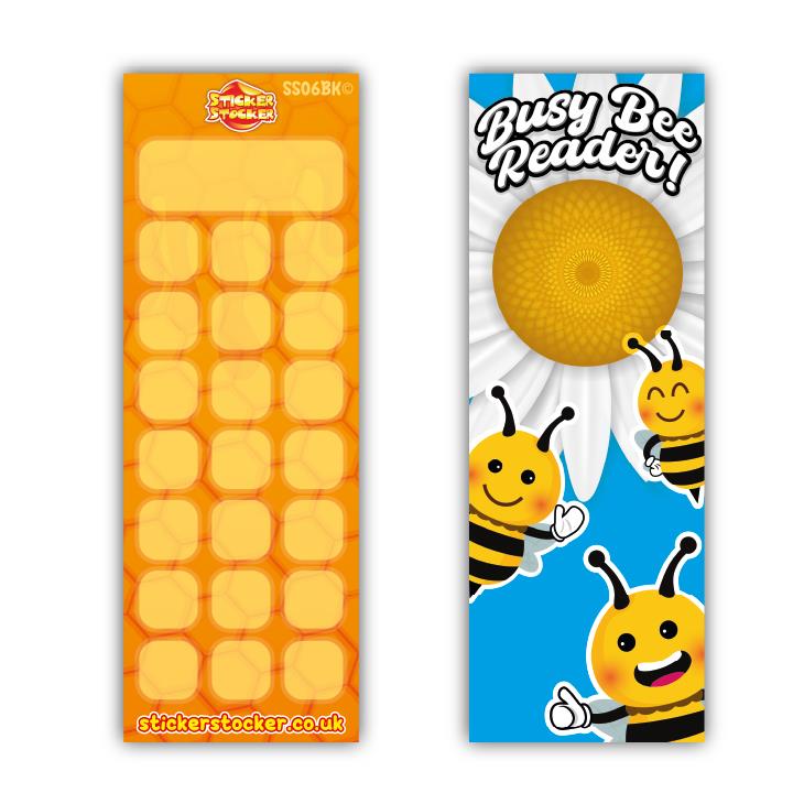 30 Busy Bee Reader Classroom Reading Reward Bookmarks Ideal for School Teachers