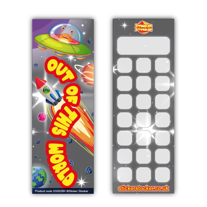 30 Out of this World Classroom Reading Reward Bookmarks Ideal for School Teachers