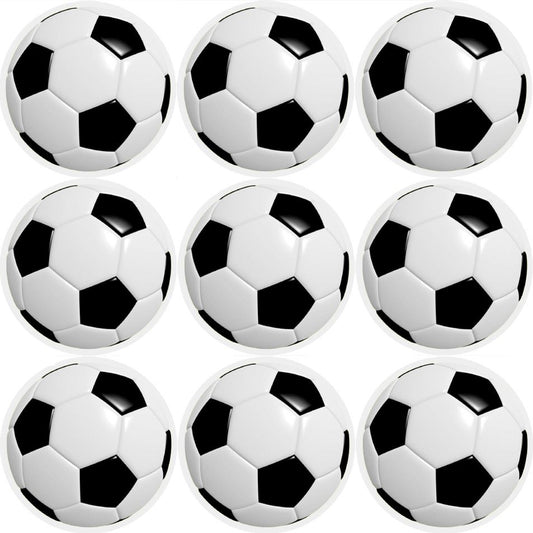 144 Football 30mm Children's Reward Stickers for Teachers or Parents and Party Bags