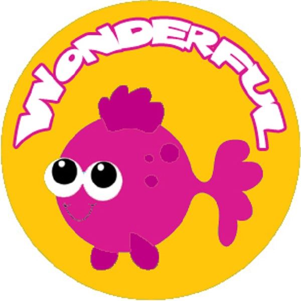 144 Sea Life Creatures Praise Words 30mm Children's Reward Stickers for Teachers or Parents