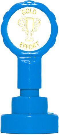 Gold Effort - Self inking teacher reward xstamper xclamations stamp