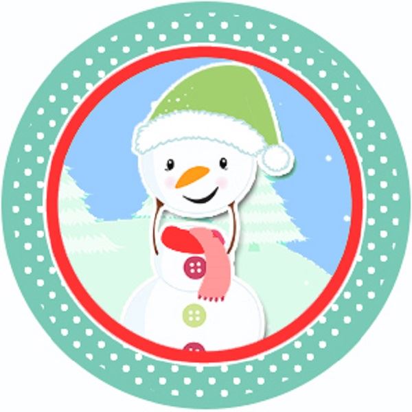 144 Snowman Magic 30mm Children's Christmas Reward Stickers for Teachers or Parents