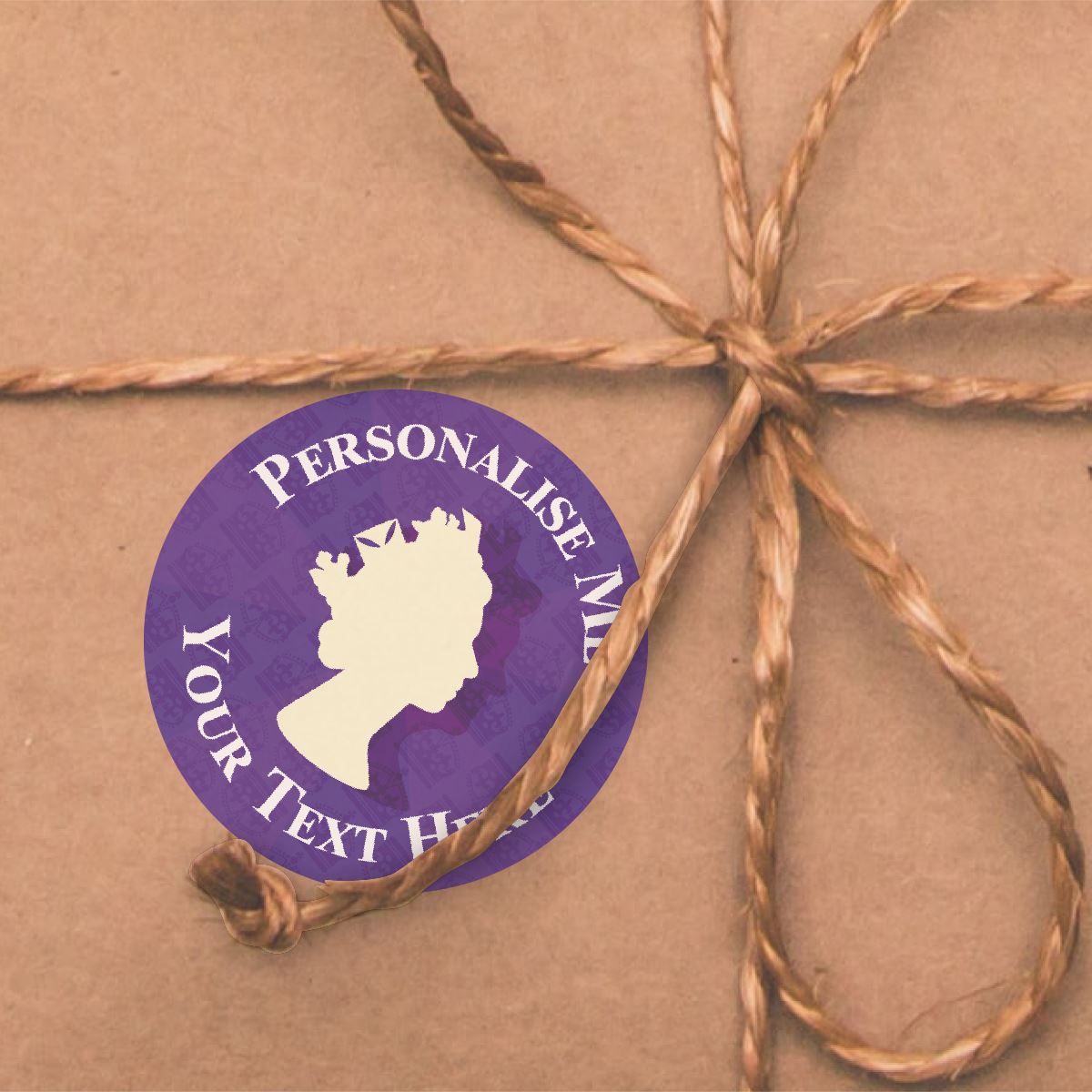 Queens Head Personalised 30mm Reward Stickers for School Teachers, Parents and Nursery