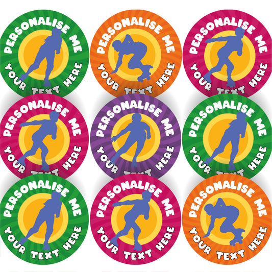 Do Not Open Til December 25 Christmas Stickers - 2.5 Inches Labels