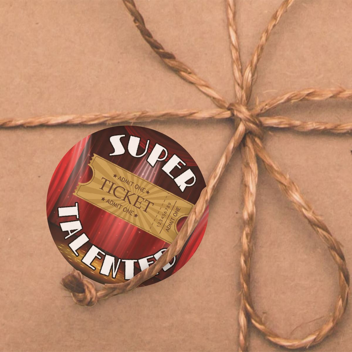 144 Theatre School 30mm Stage Reward Stickers for School Teachers, Parents and Nursery