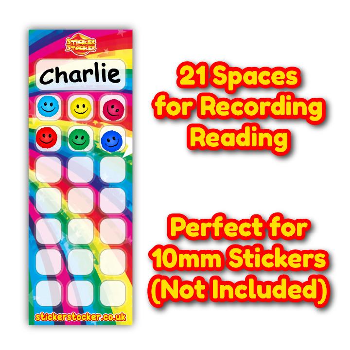 30 Book Worm Classroom Reading Reward Bookmarks Ideal for School Teachers