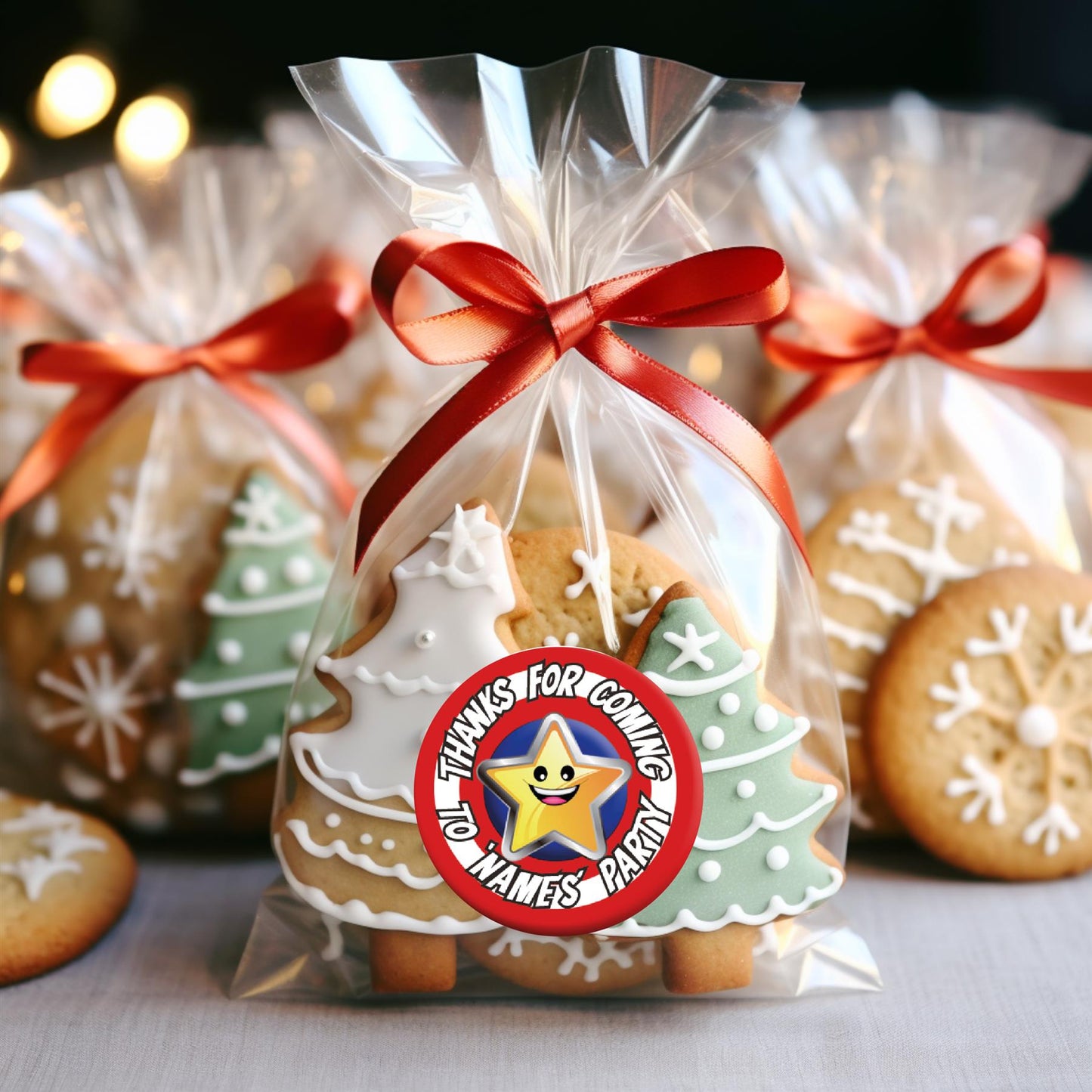 144 Personalised Superhero Shields Party 30mm Reward Stickers for School Teachers, Parents and Nursery