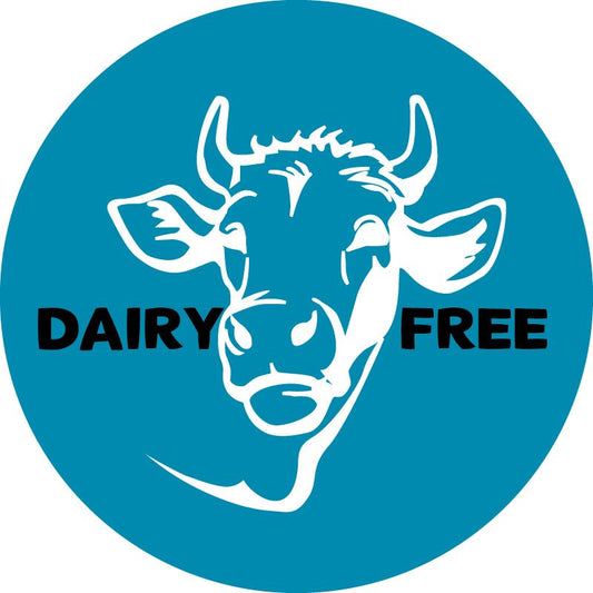 144 Dairy Free 30mm Food Labels