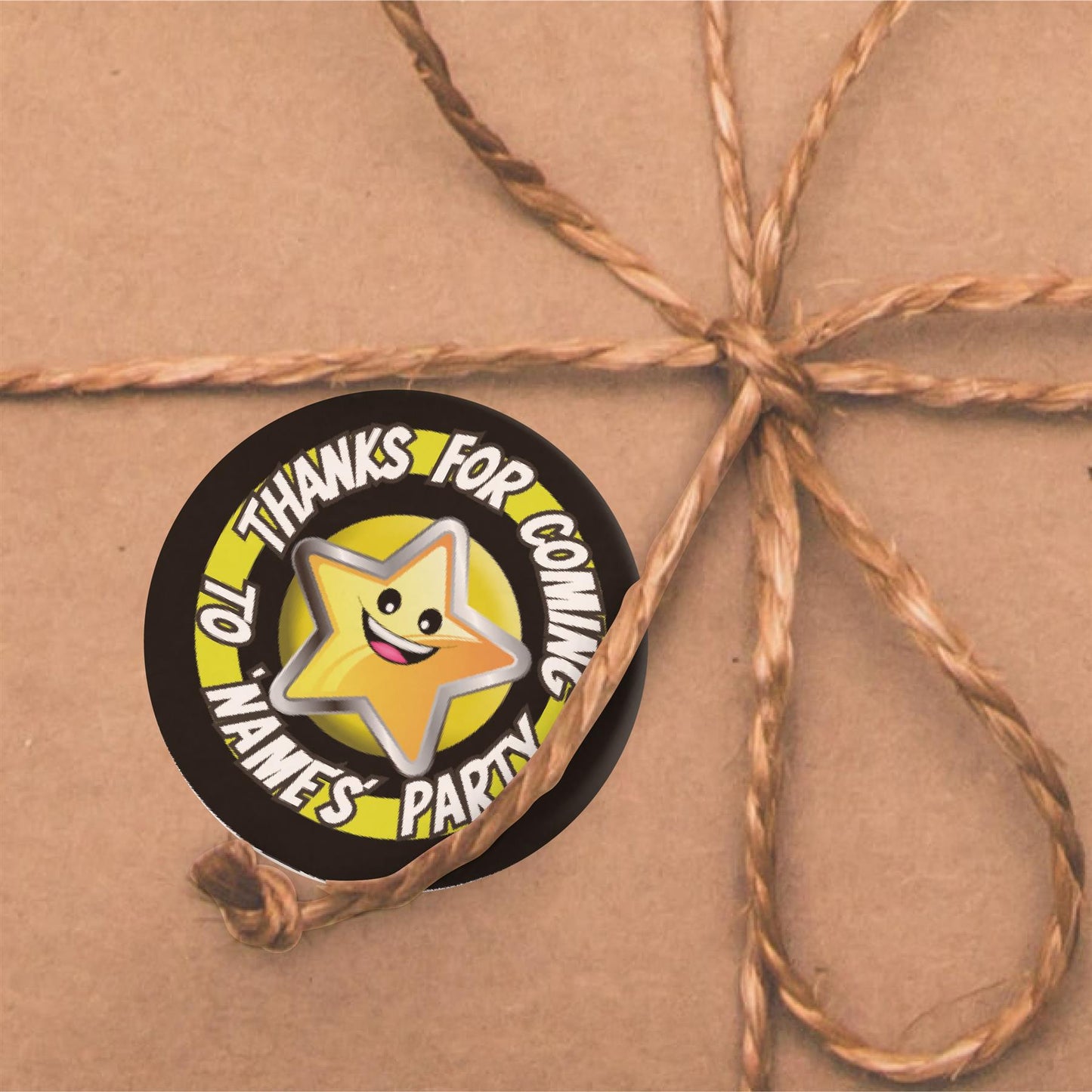 144 Personalised Superhero Shields Party 30mm Reward Stickers for School Teachers, Parents and Nursery