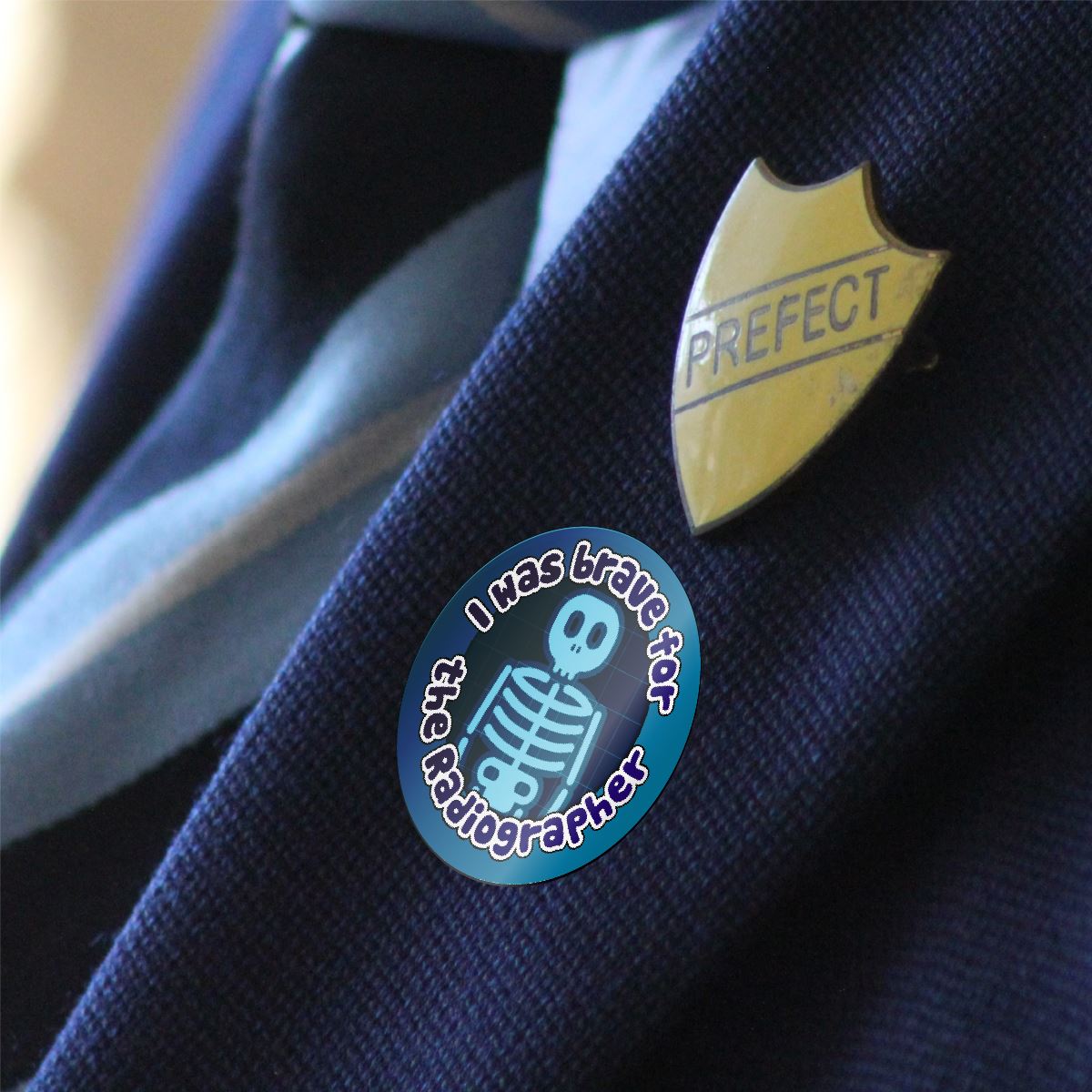 144 Brave for the Radiographer 30mm Reward Stickers for Nurses, Doctors or Dentists