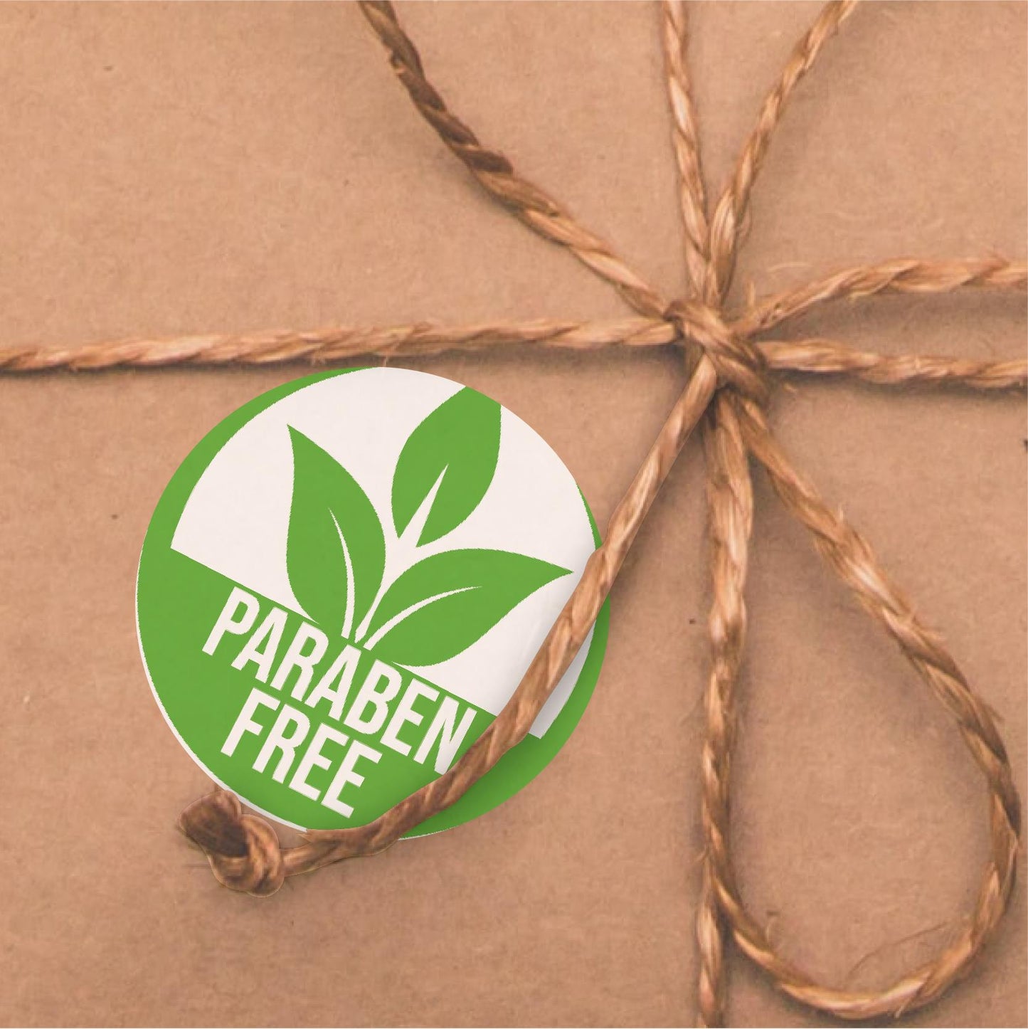 144 Paraben Free Ingredients 30mm Glossy Stickers Product Gift Packaging Seal Labels