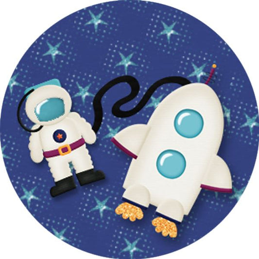 144 Space Aliens 30mm Children's Reward Stickers for Teachers or Parents