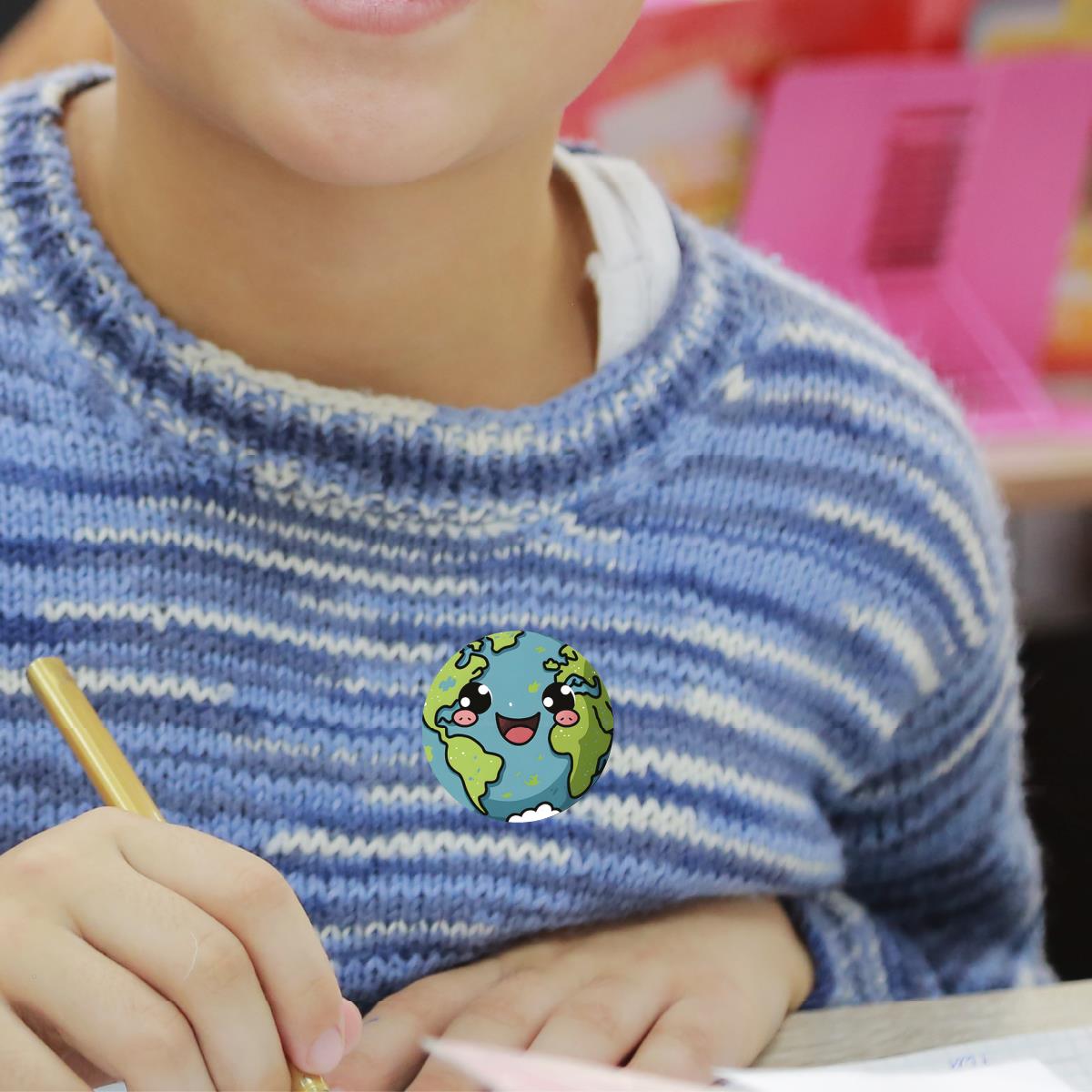 144 World Earth Day #2 Awareness Stickers - 30mm - Teacher Parents School Nursery