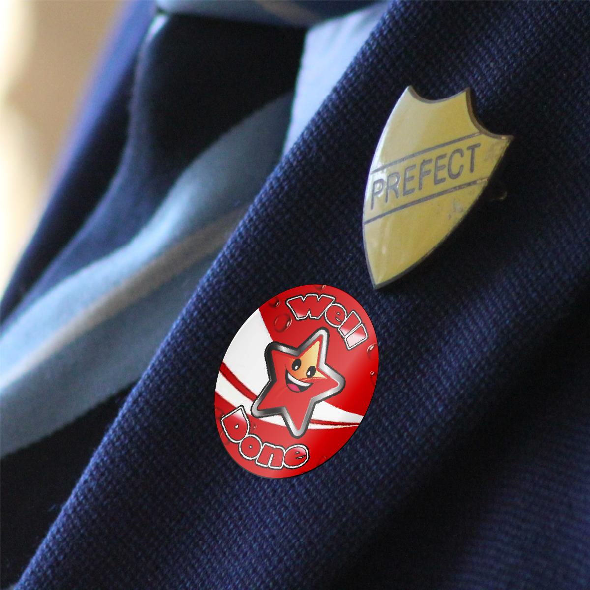 120 Cola Well Done Scented  30mm Reward Stickers for Teachers, Parents and Party Bags