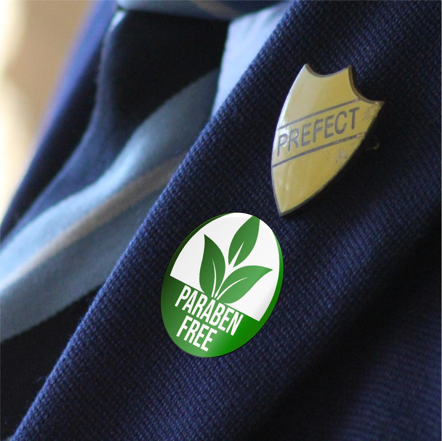 144 Paraben Free Ingredients 30mm Glossy Stickers Product Gift Packaging Seal Labels